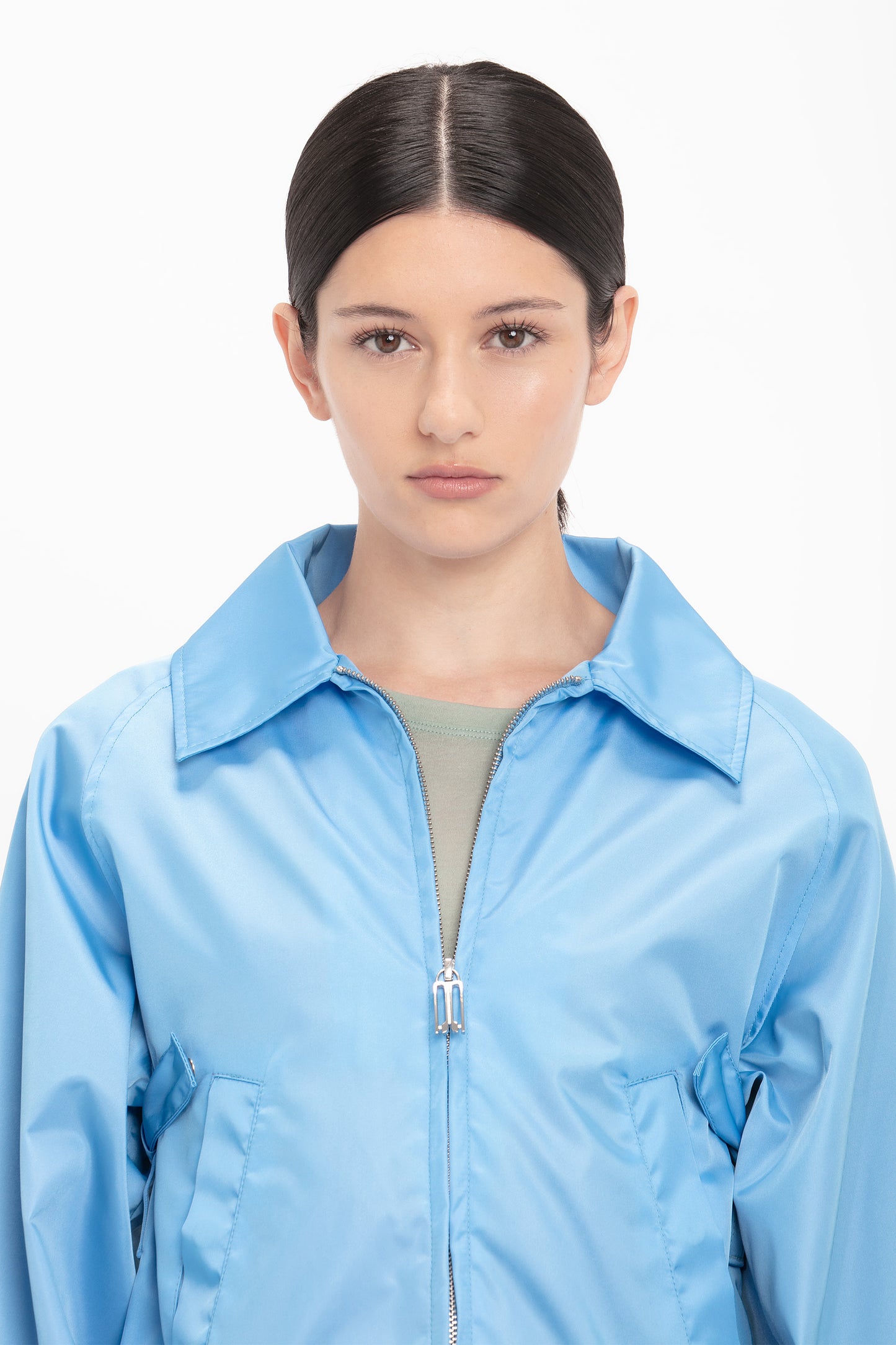 Harrington Bomber Jacket In Regatta Blue