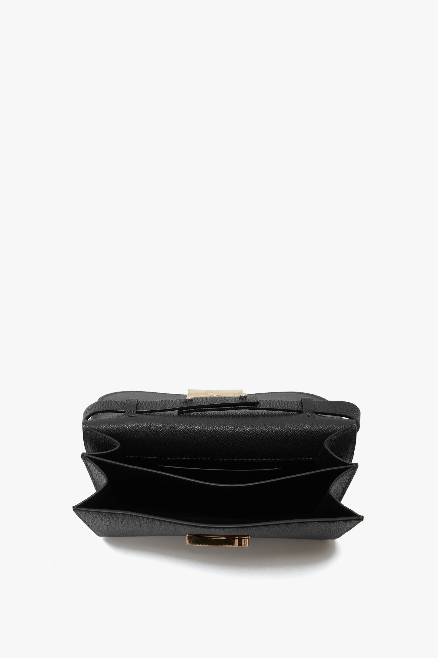 Mini Dorian Bag In Black Grained Leather