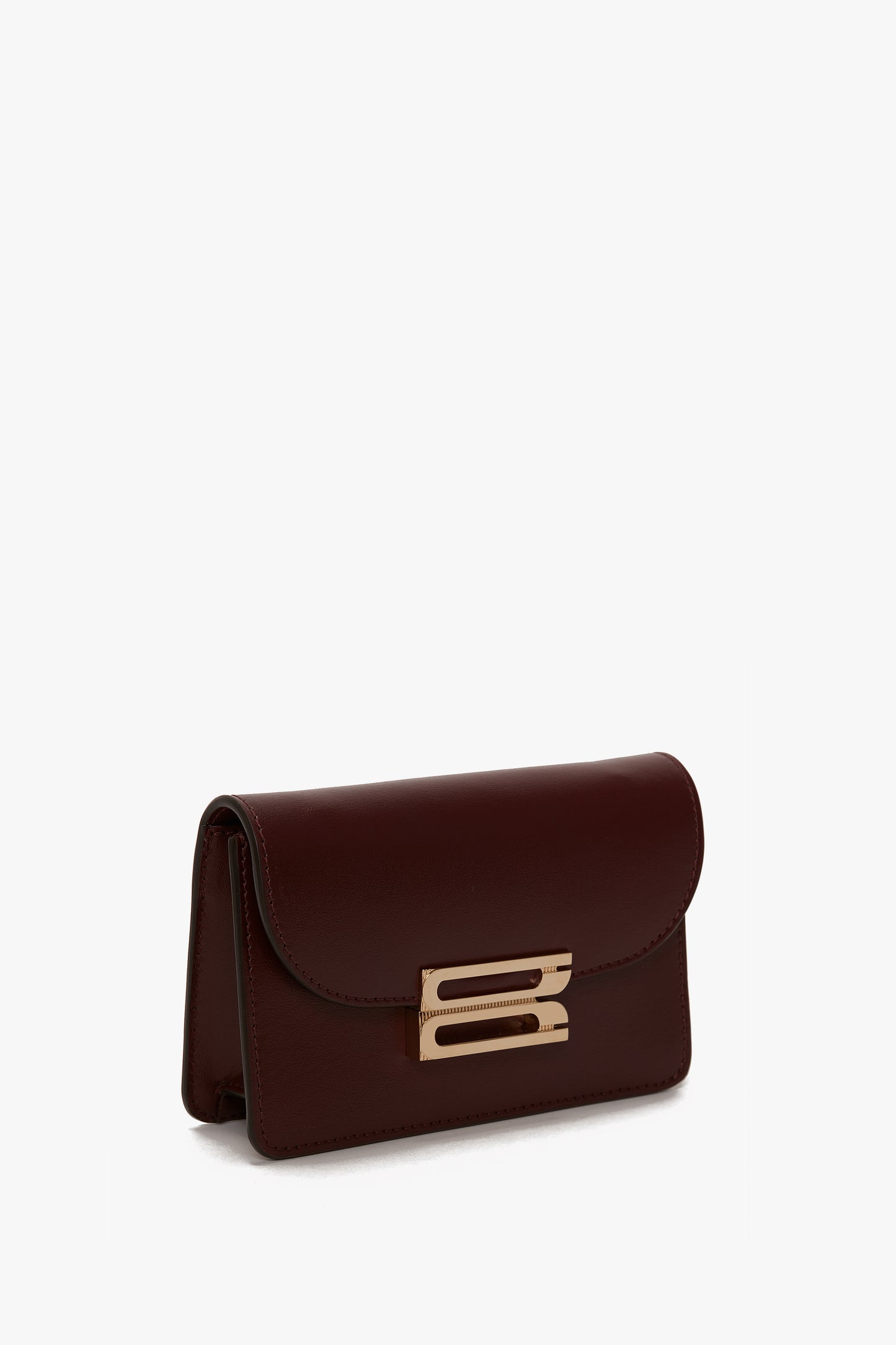 Nano Dorian Bag In Burgundy Smooth Leather