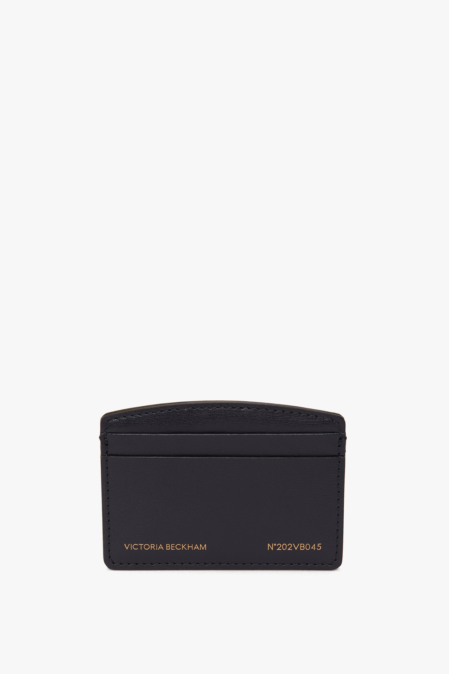 Exclusive Victoria Card Holder In Navy Leather