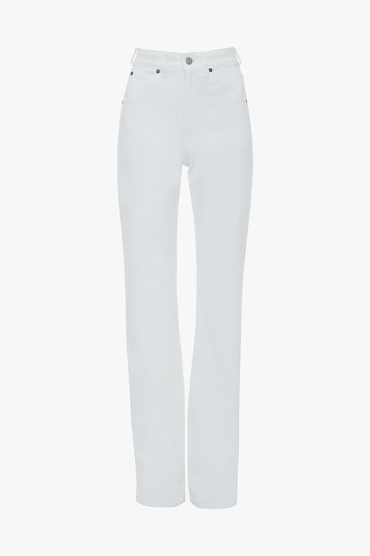 Julia High Waisted Jean In Washed White