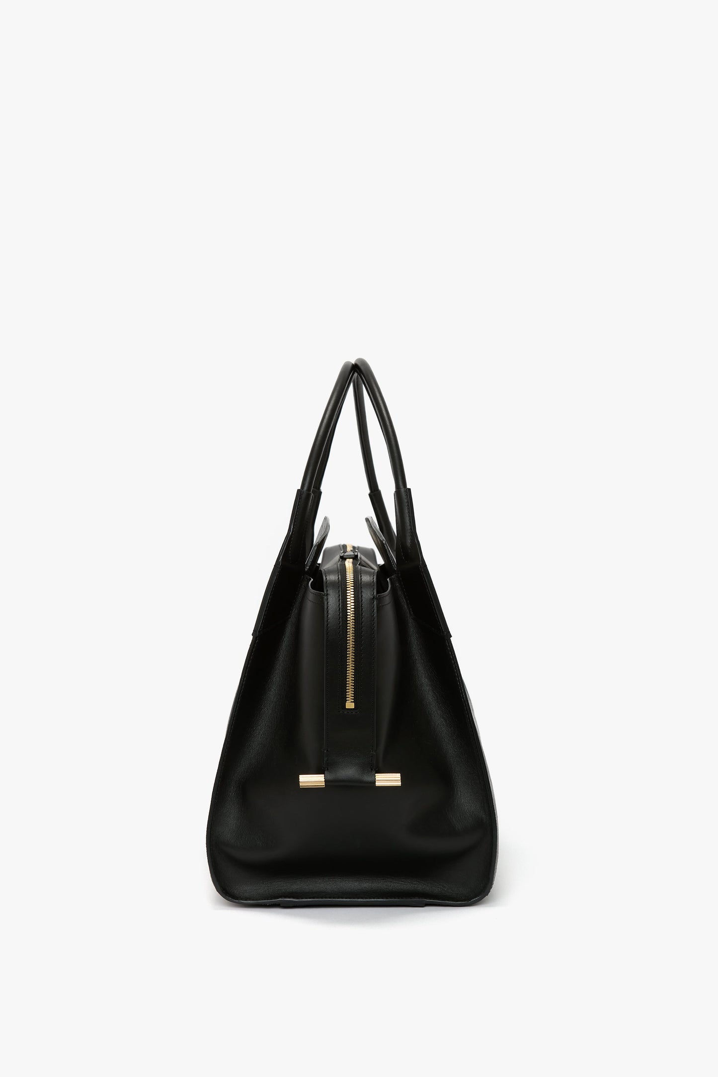 Victoria Bag In Black Grained Leather