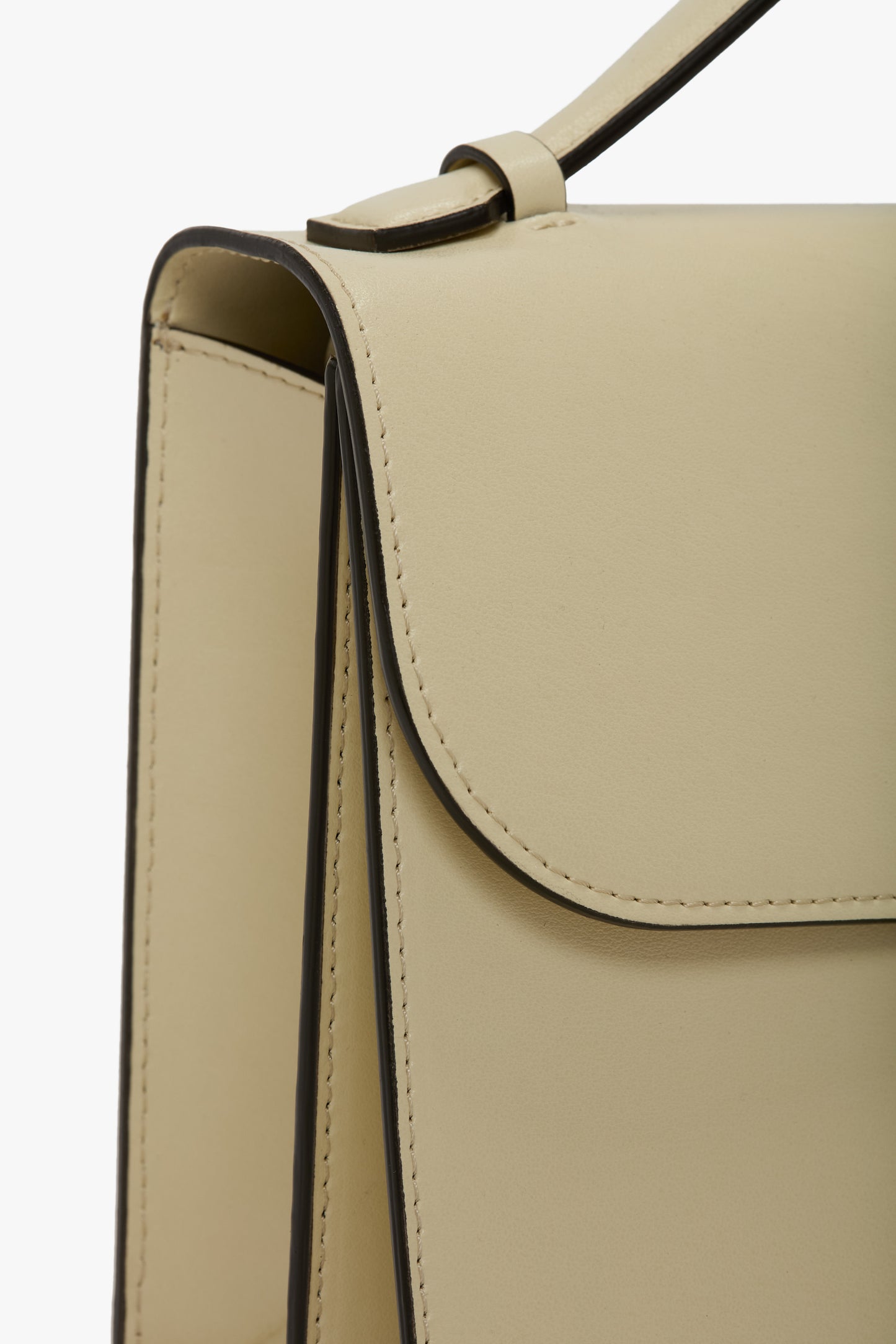 Dorian Bag In Ivory Smooth Leather