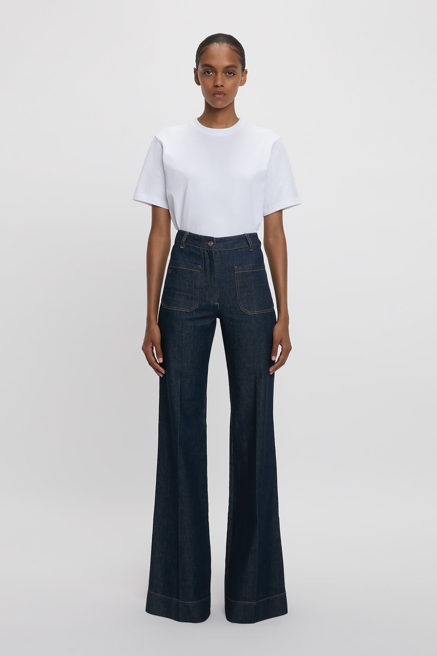 Exclusive Alina High Waisted Jean In Indigo Rinse