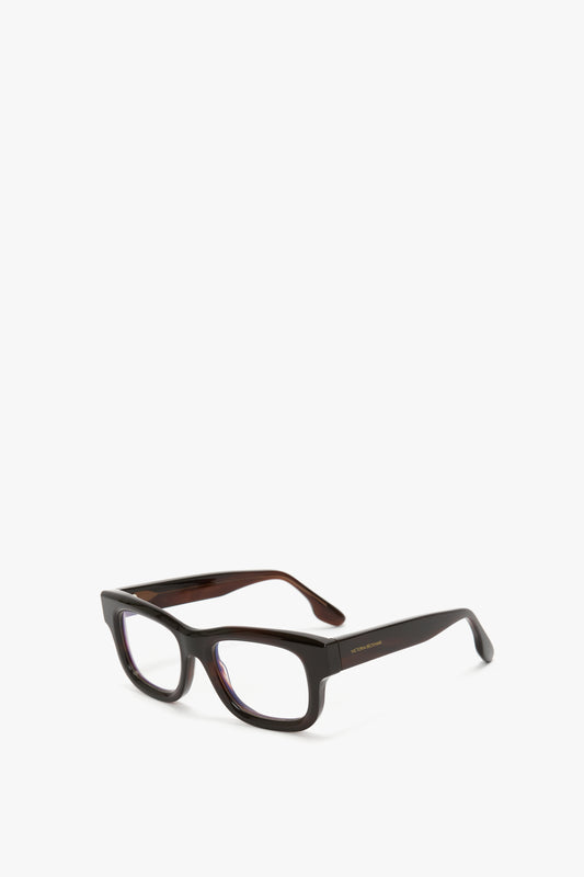 Square Frame Opticals In Black