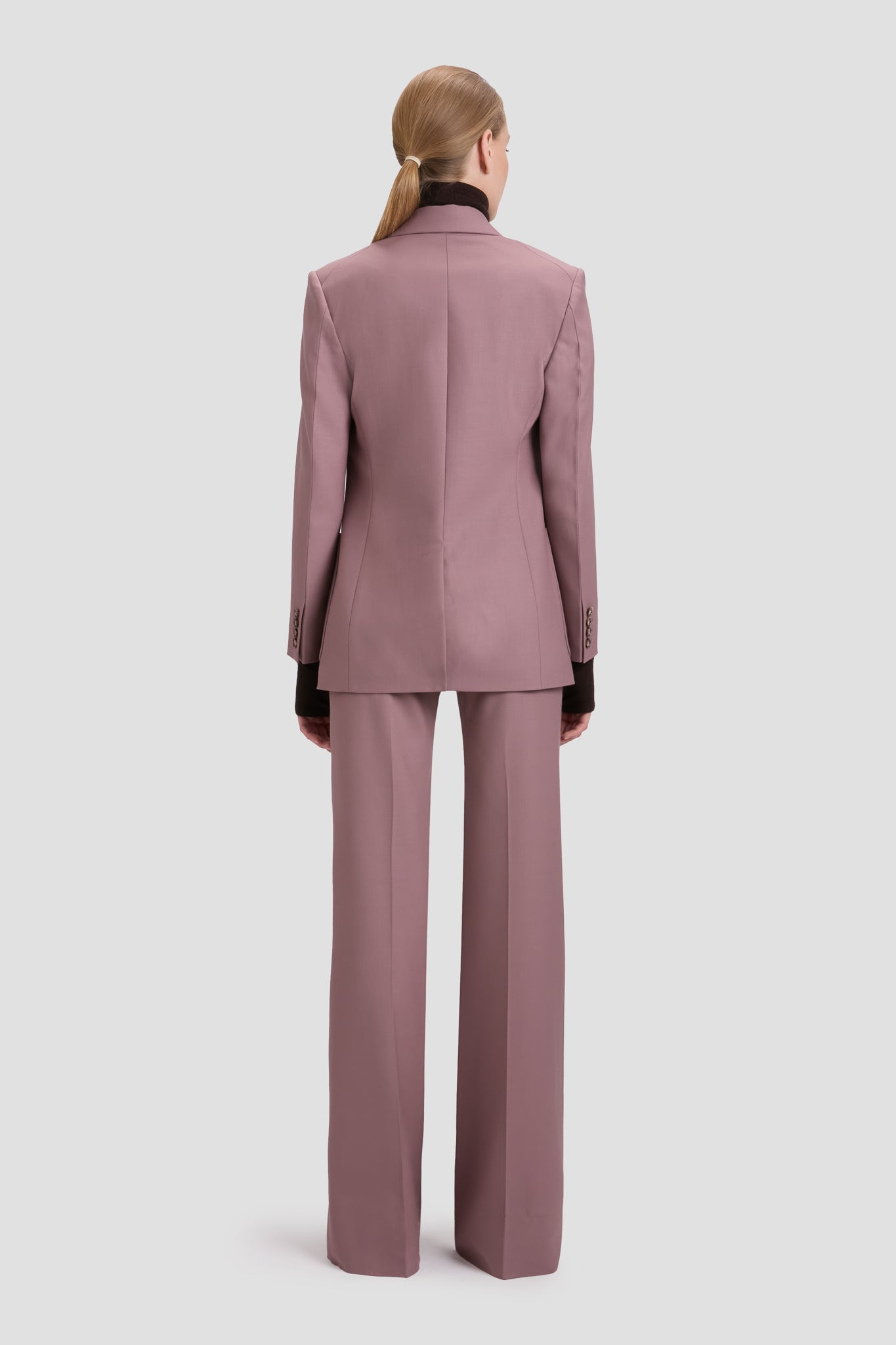 Patch Pocket Jacket In Mauve