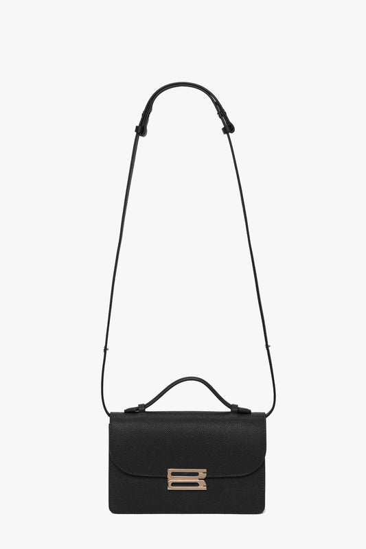 Mini Dorian Bag In Black Grained Leather