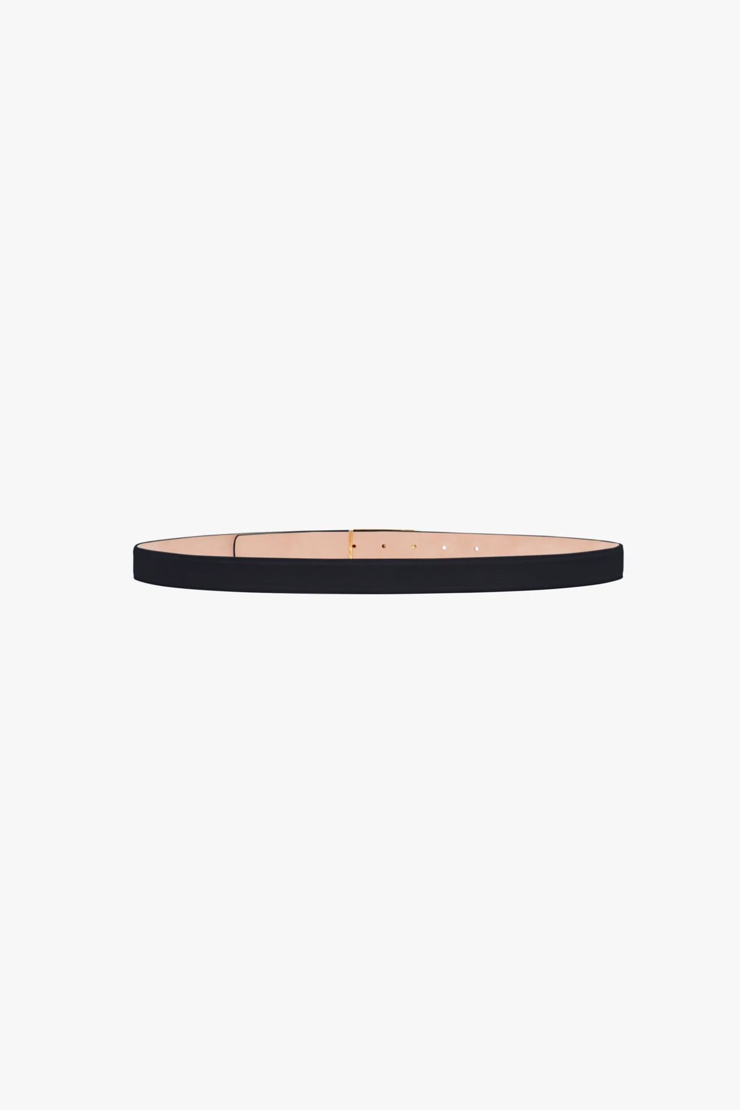 Exclusive Frame Belt In Midnight Navy Leather